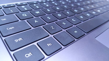 buttons on computer keyboard macro background texture