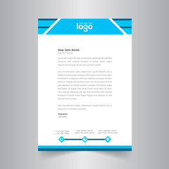 Business style letter head templates for your project design.