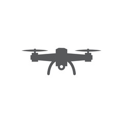 Drone icon on white background