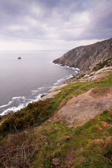 Fototapeta na wymiar Views of the Galician coast from Fisterra