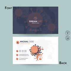 Simple and Clean professional Business Card Template