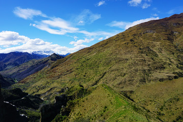 Green mountains 