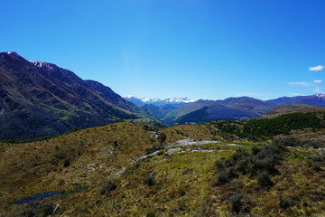 Mountain range in New Zealand