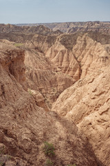 Moon canyon charyn national park kazakhstan