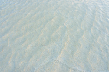 Salt crystals in the water, background