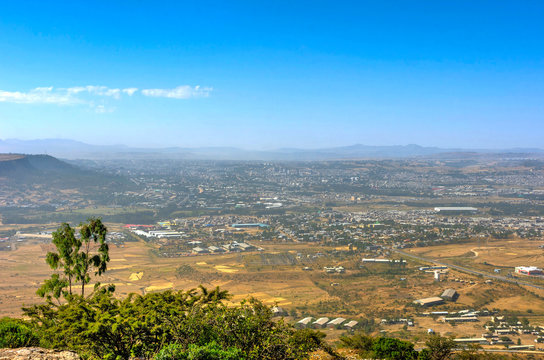 View over Mekele city, Ethiopia