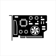 Expansion Card Icon, Add-On Card Icon