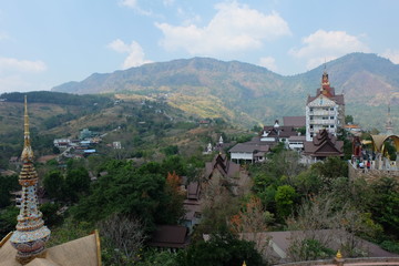 Fototapeta na wymiar Petchaboon province moutains.