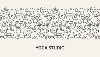 Yoga Studio Banner Concept