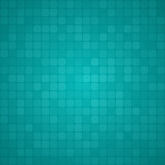 Abstract background of small squares or pixels in light blue colors