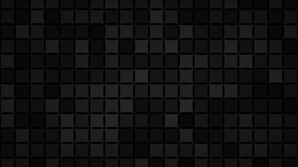 Abstract background of small squares or pixels in black and gray colors