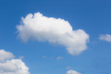blue sky with clouds