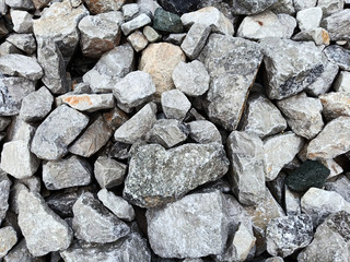 Stone for construction and concrete mixing