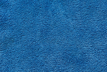 Obraz premium macro blue fabric texture background