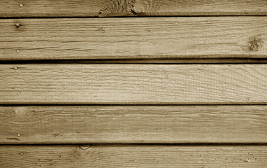 Obraz premium Wooden planks background in brown color.