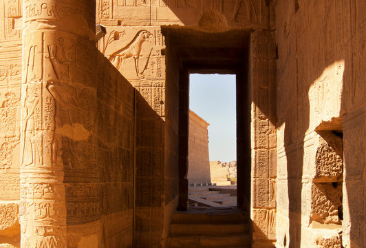 Gateway in the Temple of Isis