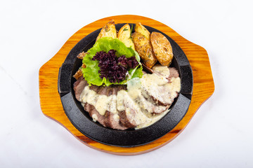 meat hot dish studio photo for the menu