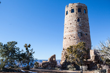 Naklejka premium Desert View Watchtower in USA