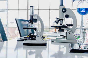 Scientific laboratory equipment in the laboratory.