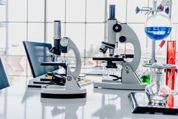 Scientific laboratory equipment in the laboratory.