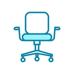 office armchair icon vector design template