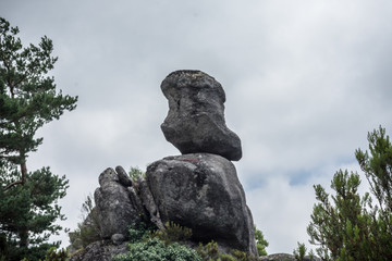 stacked rocks at peneda geres national park viana do castelo braga