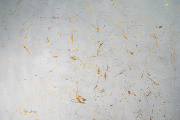 white background with gold drops