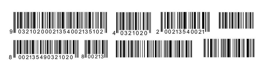 Bar code icon. Vector illustration.