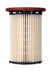 automotive filter isolated on white