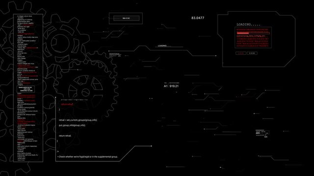 HUD Technological template.Futuristic Sci Fi background.