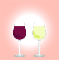 glass of wine