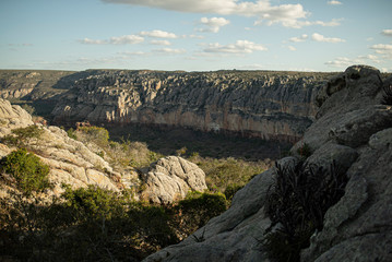 ROCK MOUNTAIN VALLEY OF THE CATIMBAU (CHAPADAO)