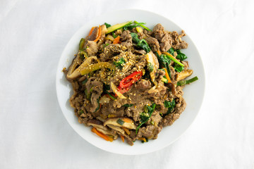 Soy Marinated Beef is called Bulgogi  in Korea