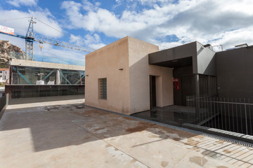 Naklejka premium Alicante,Spain, 3,6,2018: building of the palace center 14