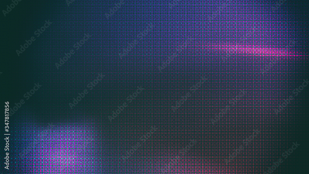 Poster abstract background with a small pattern blue gradient color blurred image, 3d render