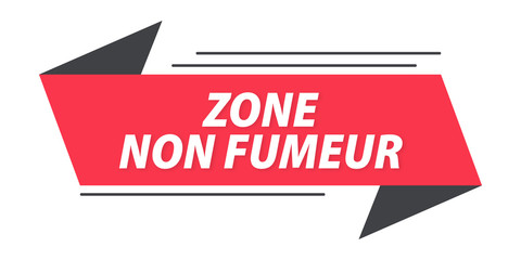 zone non fumeur bannière
