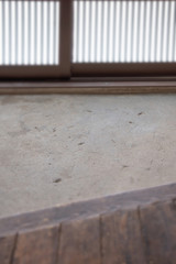 木造の古い家　Japanese old wooden house part