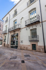 Valencia,Spain, 3,6,2018: El Palacio Boïl d'Arenós, stock exchange of Valencia