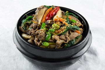 Soy Marinated Beef is called Bulgogi  in Korea