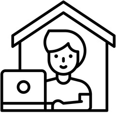 Working in house, work from home related