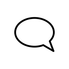 Bubble speech icon