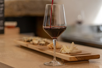 bicchiere di vino rosso