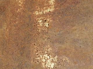 Textured background. Rust on the metal.