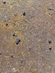 Textured background. Rust on the metal.