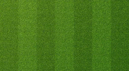 Türaufkleber Green grass texture for sport background. Detailed pattern of green soccer field or football field grass lawn texture. Green lawn texture background. © Lifestyle Graphic