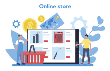 Welder and welding online service or platform. Professional welder