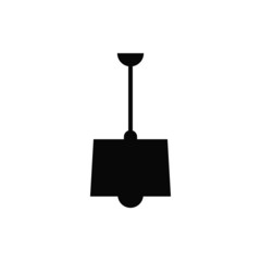 vector illustration of chandelier isolated icon