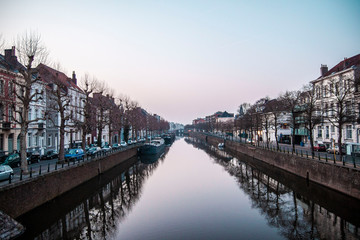 Ghent Belgium Canal water river