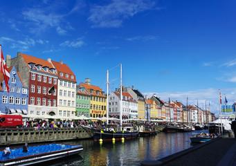 Naklejka premium Nyhavn in Copenhagen