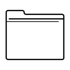 folder icon vector illustration photo